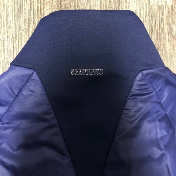 Athleta Women's Size XS Blue Full Zip Jacket Lightweight Packable Extra Small - Picture 7 of 11